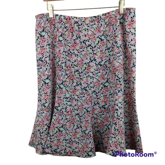 Appleseed's Petites Skirts Vintage Appleseeds Petites Floral Midi